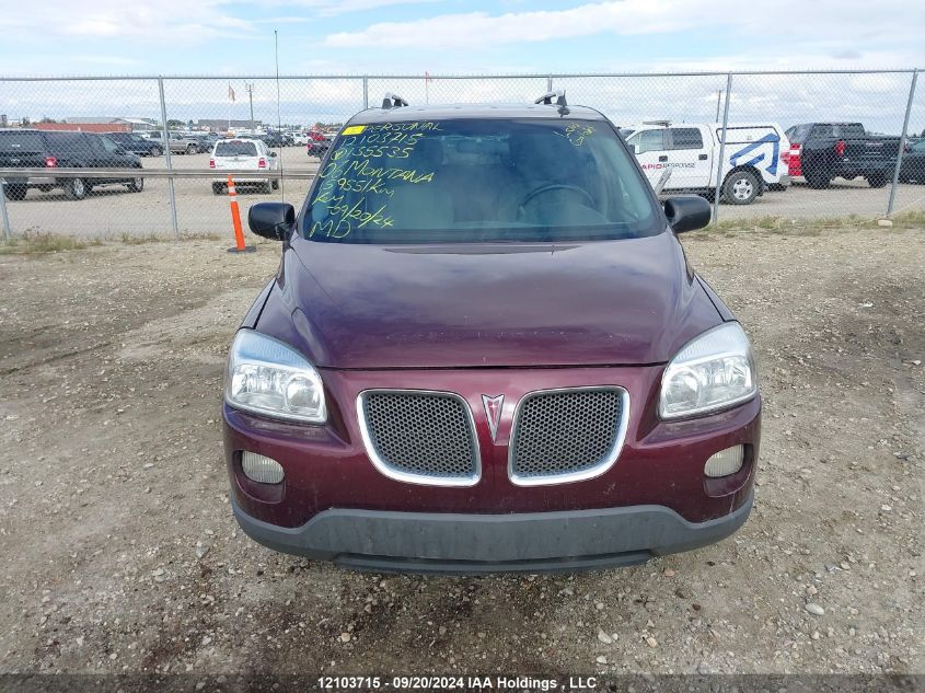 2006 Pontiac Montana Sv6 VIN: 1GMDV33L06D135535 Lot: 12103715