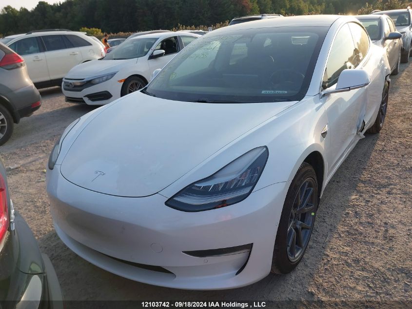 2020 Tesla Model 3 VIN: 5YJ3E1EA4LF642488 Lot: 12103742