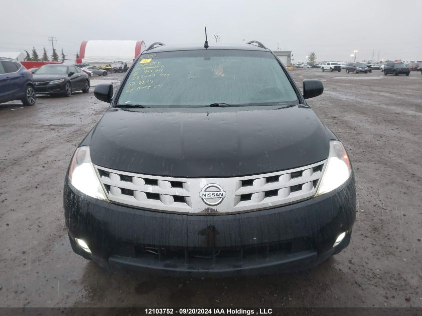 2005 Nissan Murano Sl VIN: JN8AZ08W35W415311 Lot: 12103752