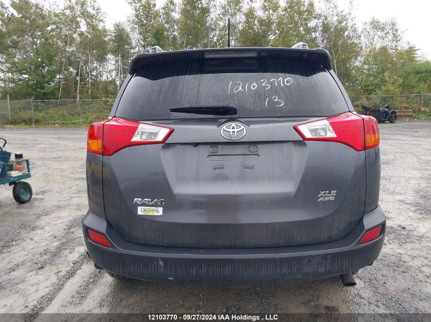 2013 Toyota Rav4 Xle VIN: 2T3RFREV6DW003646 Lot: 12103770