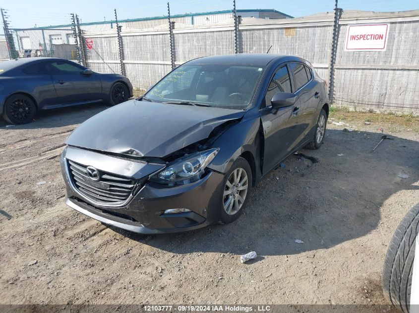 2016 Mazda Mazda3 VIN: 3MZBM1L79GM290254 Lot: 12103777