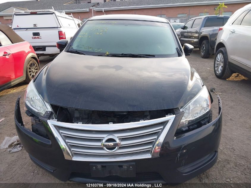 2015 Nissan Sentra VIN: 3N1AB7AP6FL658732 Lot: 12103786