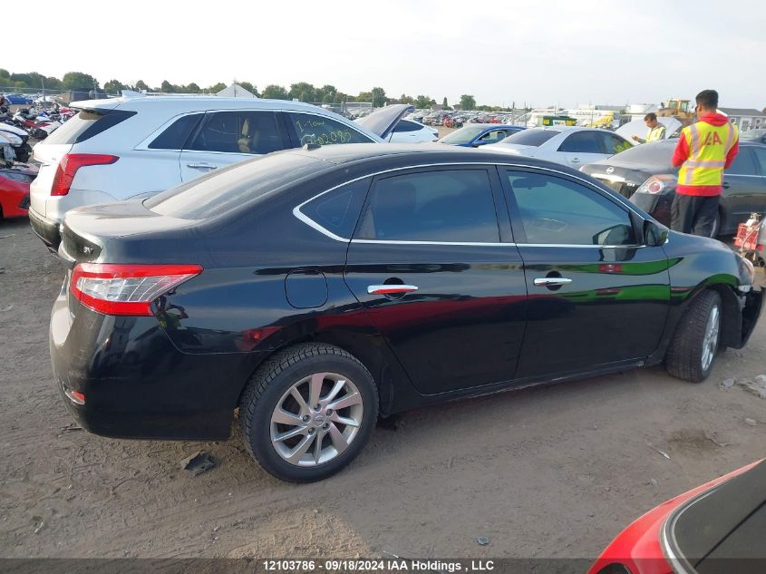 2015 Nissan Sentra VIN: 3N1AB7AP6FL658732 Lot: 12103786