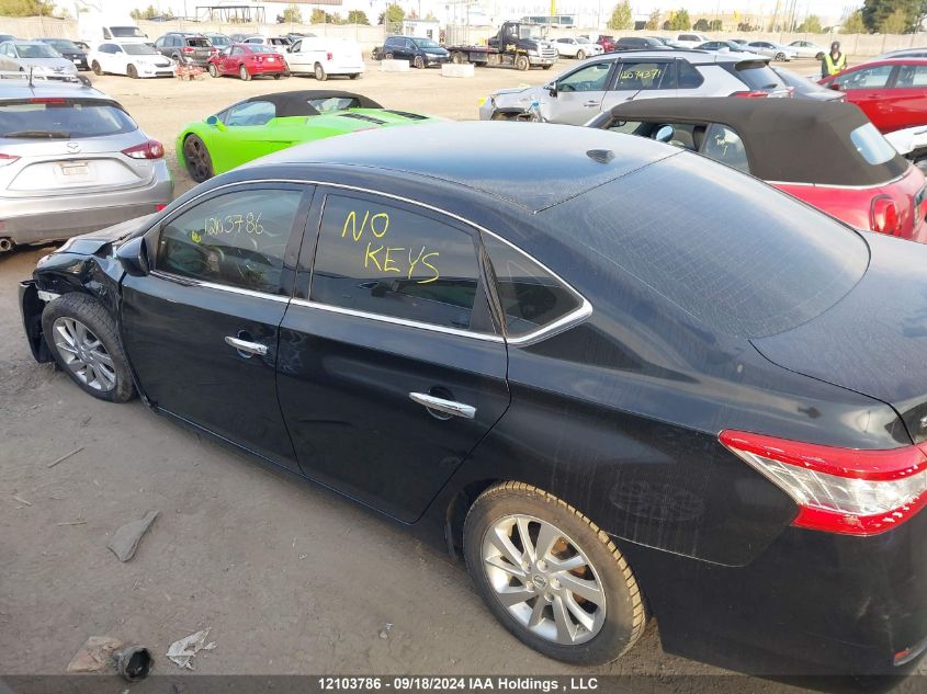 2015 Nissan Sentra VIN: 3N1AB7AP6FL658732 Lot: 12103786