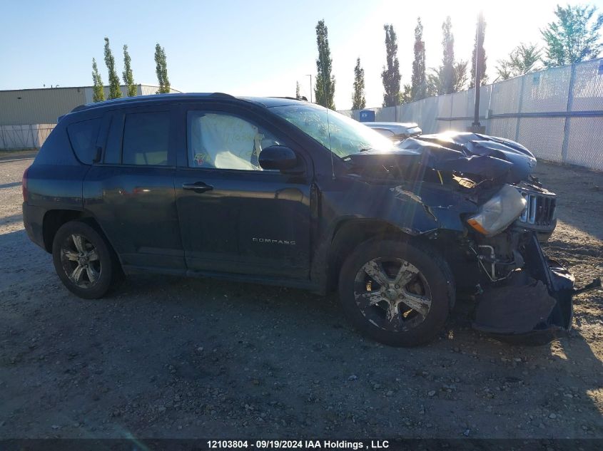 2015 Jeep Compass High Altitude VIN: 1C4NJDAB2FD381278 Lot: 12103804