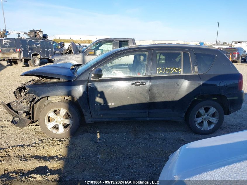 2015 Jeep Compass High Altitude VIN: 1C4NJDAB2FD381278 Lot: 12103804