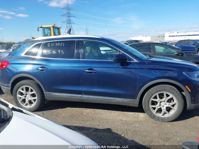 2017 Lincoln Mkx Reserve VIN: 2LMPJ8LR3HBL51693 Lot: 12103821