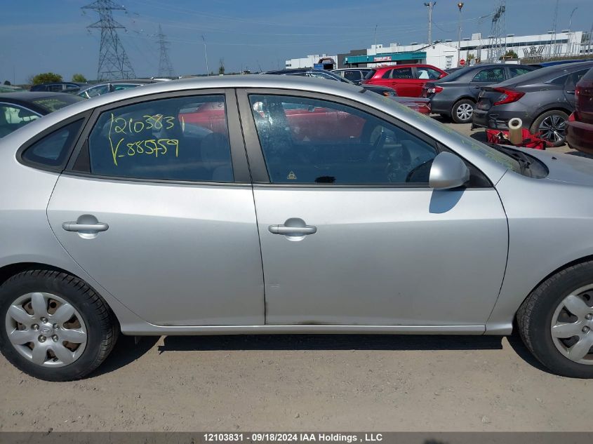 2010 Hyundai Elantra VIN: KMHDU4BD8AU885759 Lot: 12103831