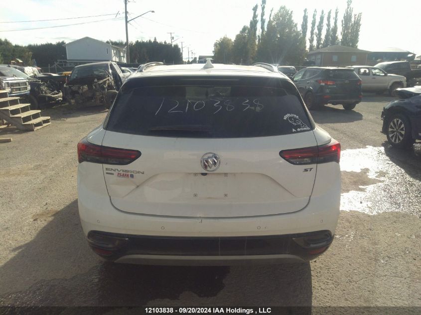 2021 Buick Envision VIN: LRBFZMR48MD049019 Lot: 12103838