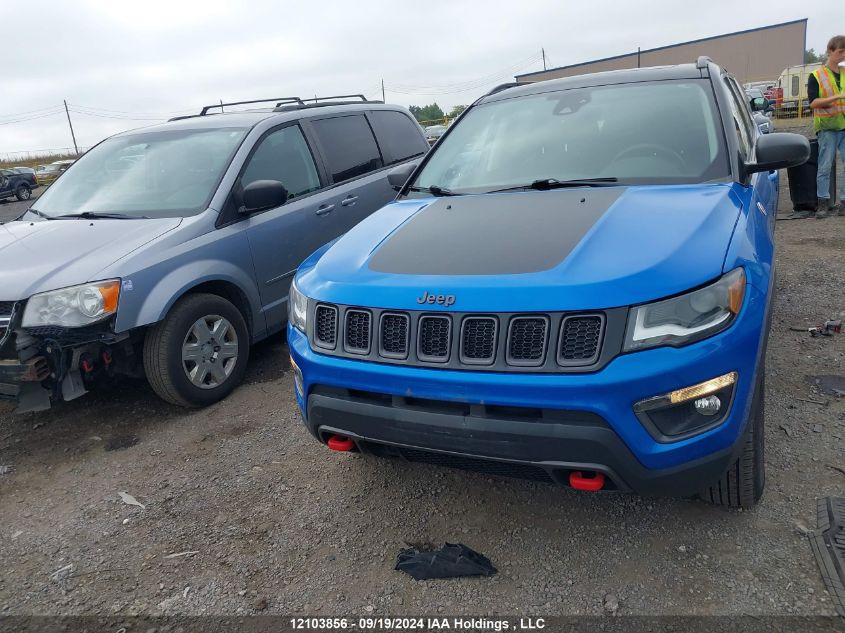 2018 Jeep Compass VIN: 3C4NJDDB4JT424176 Lot: 12103856