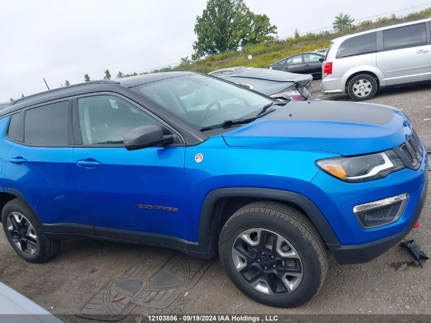 2018 Jeep Compass VIN: 3C4NJDDB4JT424176 Lot: 12103856