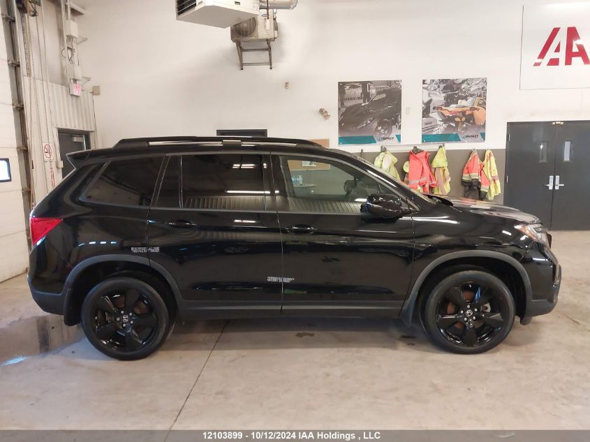 2019 Honda Passport VIN: 5FNYF8H91KB500546 Lot: 12103899