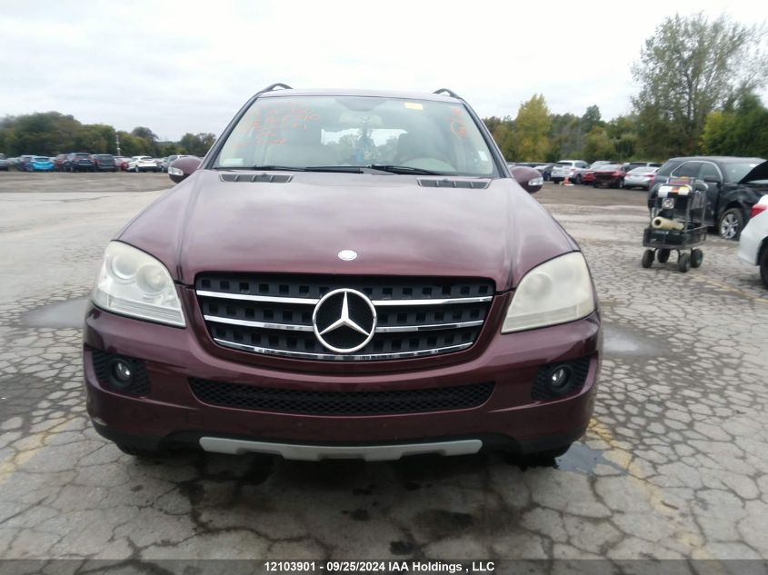 4JGBB86E77A168710 2007 Mercedes-Benz Ml-Class