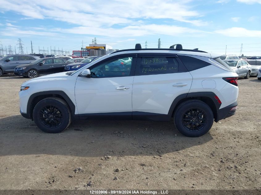 2022 Hyundai Tucson Preferred Awd VIN: KM8JBCAE2NU099717 Lot: 12103906