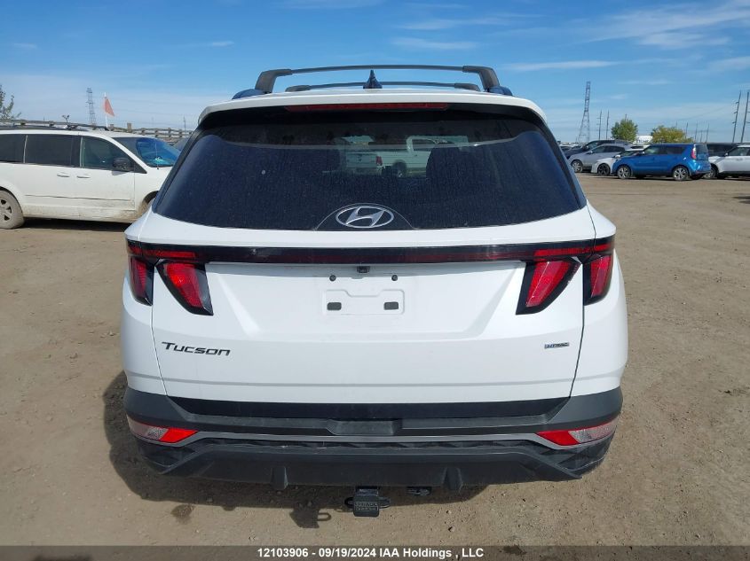 2022 Hyundai Tucson Preferred Awd VIN: KM8JBCAE2NU099717 Lot: 12103906