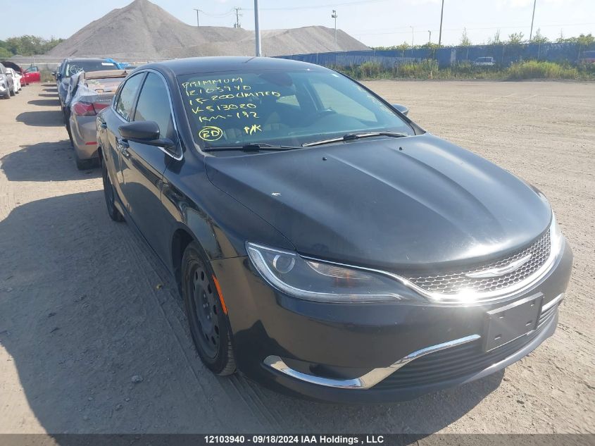 2015 Chrysler 200 Limited VIN: 1C3CCCAB8FN513020 Lot: 12103940