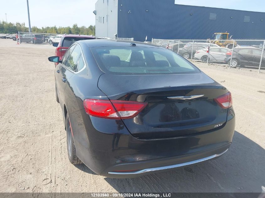 2015 Chrysler 200 Limited VIN: 1C3CCCAB8FN513020 Lot: 12103940