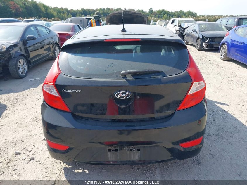 2013 Hyundai Accent Gl VIN: KMHCT5AE8DU064681 Lot: 12103950