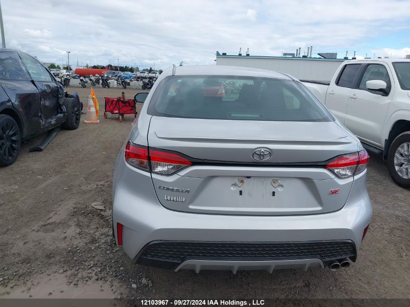 2021 Toyota Corolla Se VIN: 5YFB4MBE3MP081150 Lot: 12103967