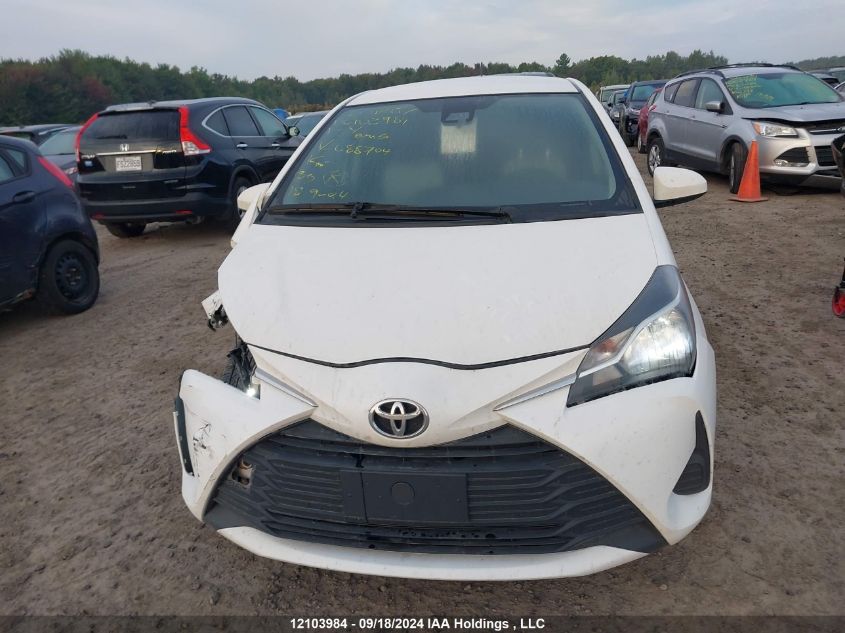 2018 Toyota Yaris L/Le/Se VIN: VNKKTUD33JA088704 Lot: 12103984