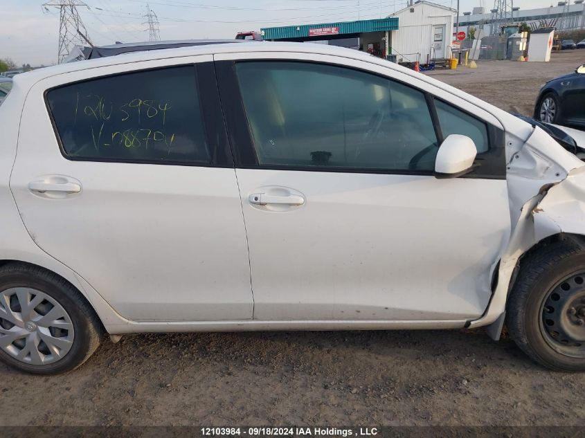 2018 Toyota Yaris L/Le/Se VIN: VNKKTUD33JA088704 Lot: 12103984