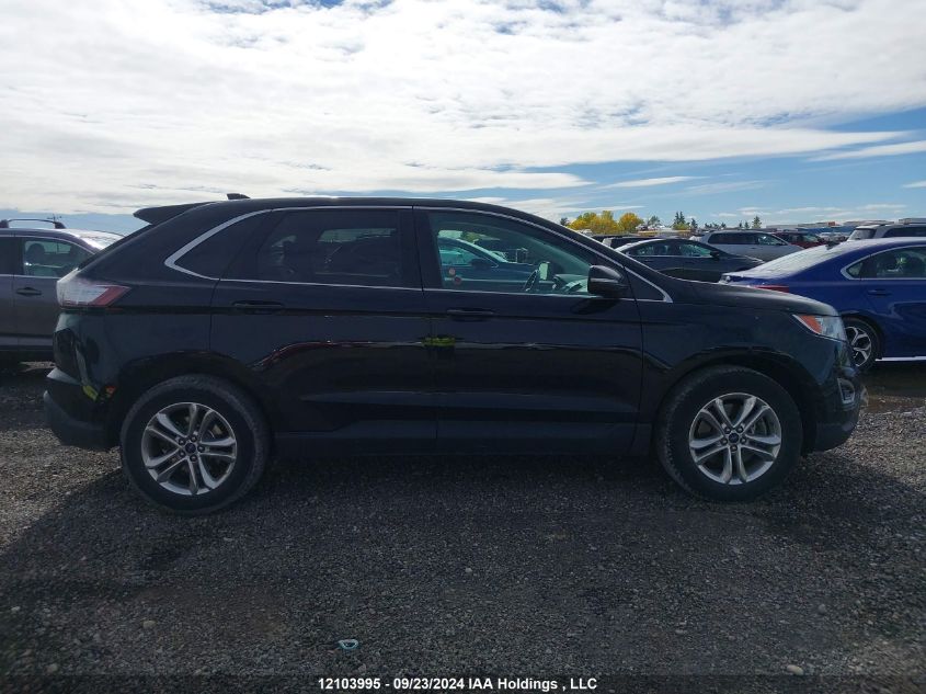 2017 Ford Edge Sel VIN: 2FMPK4J9XHBB44805 Lot: 12103995