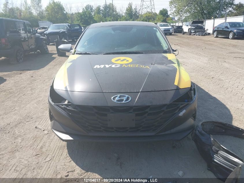 KMHLM4AG7NU283111 2022 Hyundai Elantra Preferred Ivt