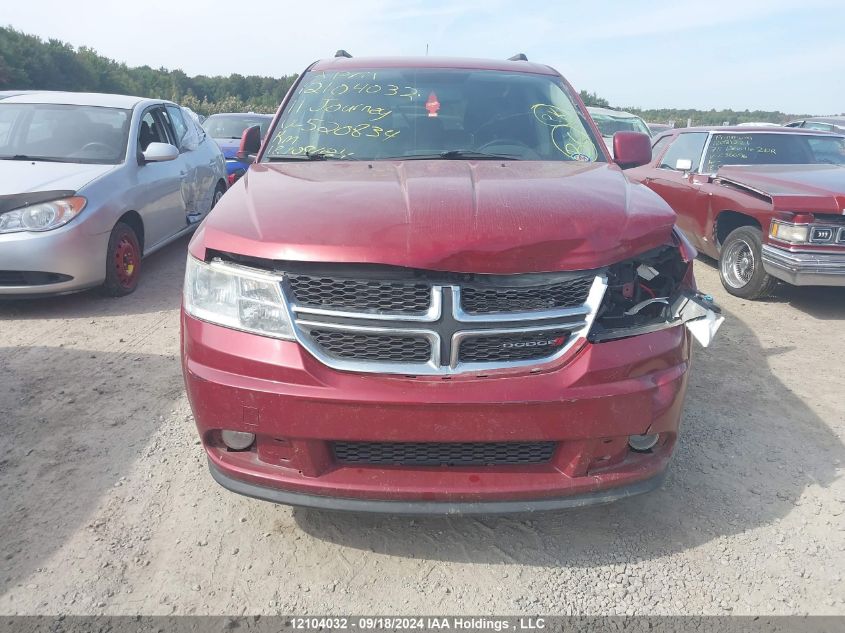 2011 Dodge Journey Sxt VIN: 3D4PG5FG0BT520834 Lot: 12104032