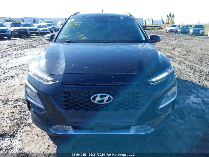 2020 Hyundai Kona Luxury Awd VIN: KM8K6CAA5LU552201 Lot: 12104035