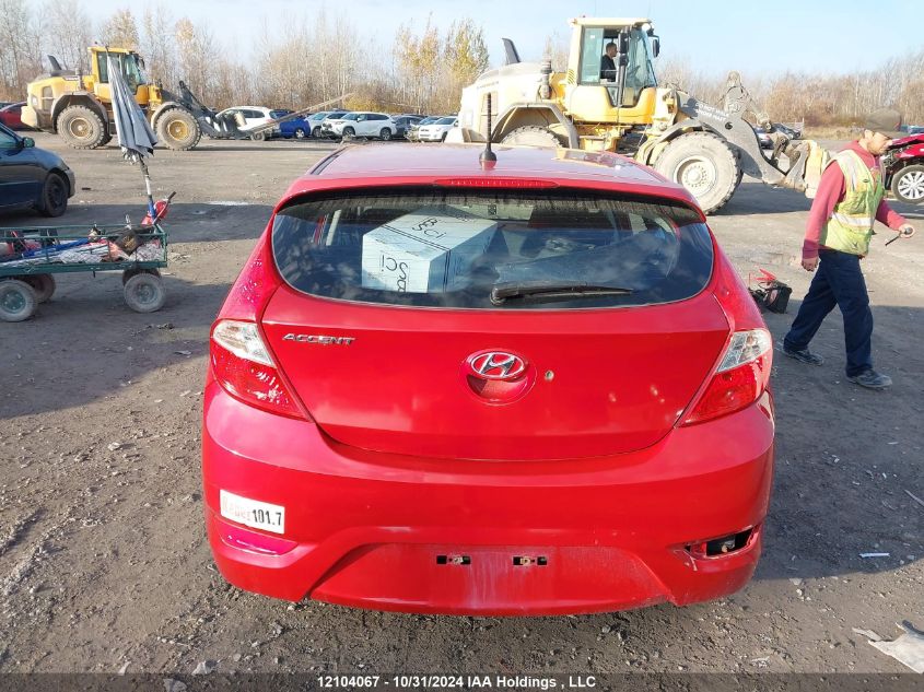 2013 Hyundai Accent VIN: KMHCT5AE4DU059364 Lot: 12104067