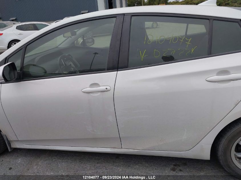 2017 Toyota Prius VIN: JTDKBRFU7H3027224 Lot: 12104077