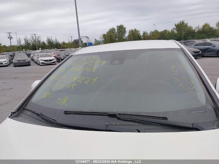 2017 Toyota Prius VIN: JTDKBRFU7H3027224 Lot: 12104077
