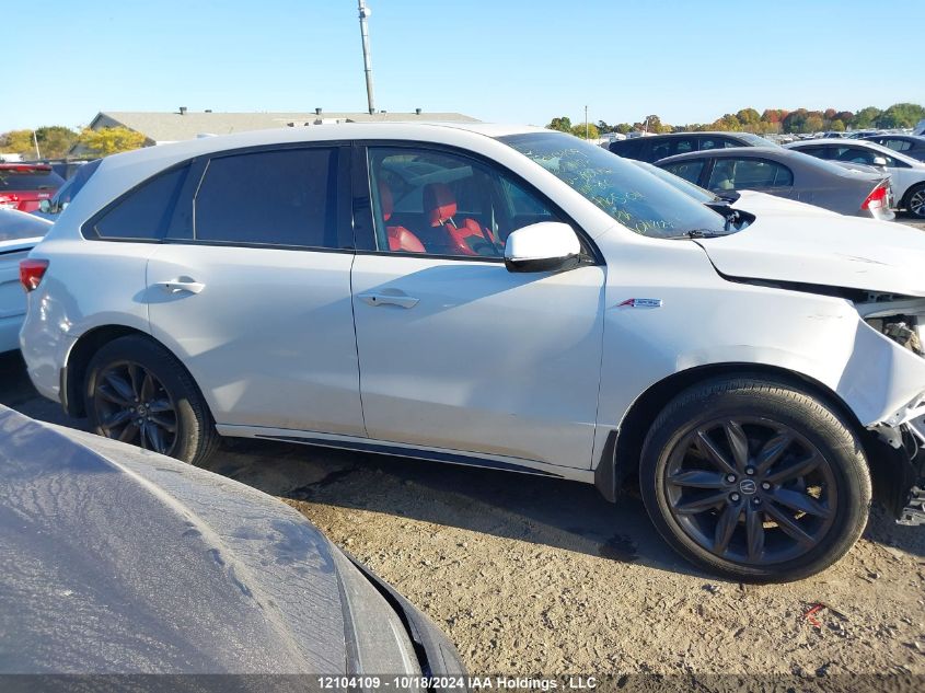 2020 Acura Mdx VIN: 5J8YD4H09LL803042 Lot: 12104109