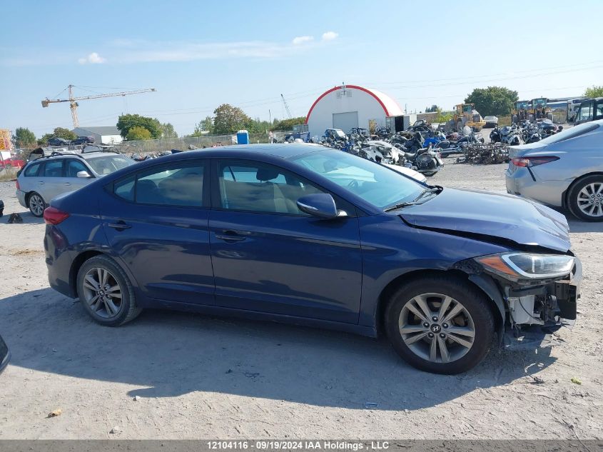 KMHD84LF4JU538868 2018 Hyundai Elantra Gl Se