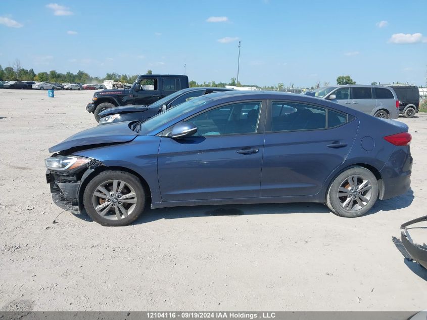 KMHD84LF4JU538868 2018 Hyundai Elantra Gl Se