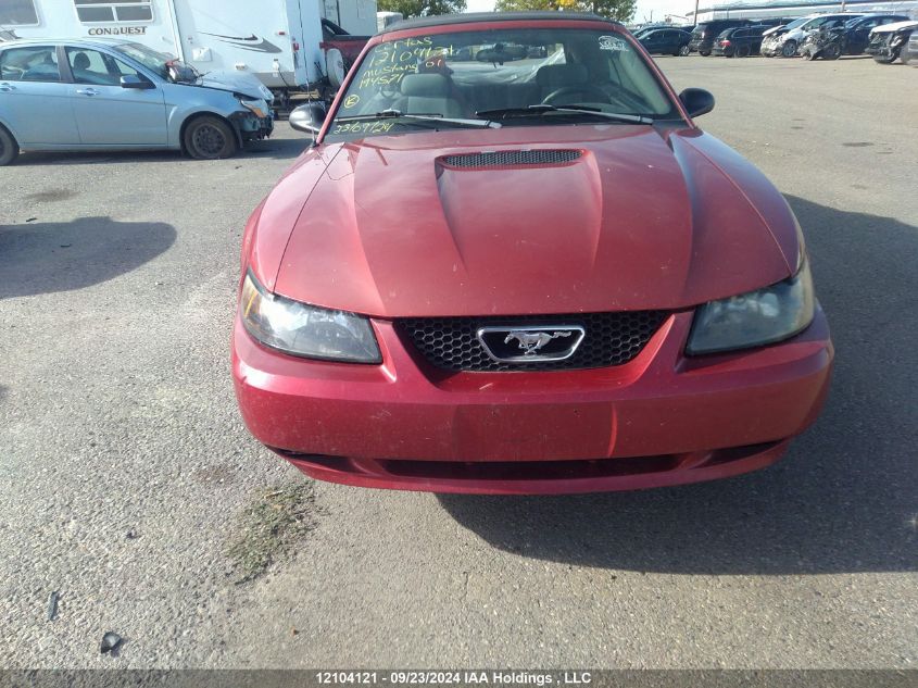 2001 Ford Mustang VIN: 1FAFP44431F194571 Lot: 12104121