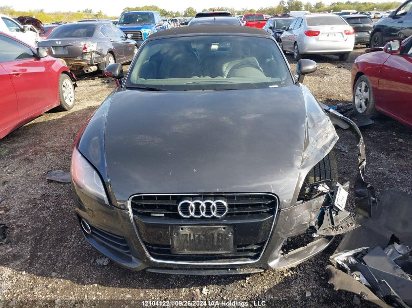 2012 Audi Tt VIN: TRUSFAFK6C1012521 Lot: 12104122