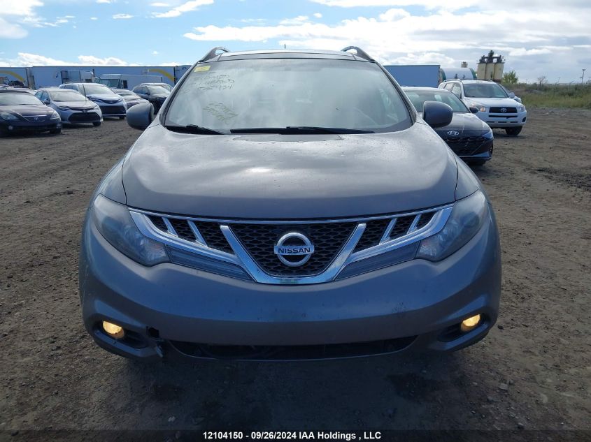 JN8AZ1MW3EW525934 2014 Nissan Murano