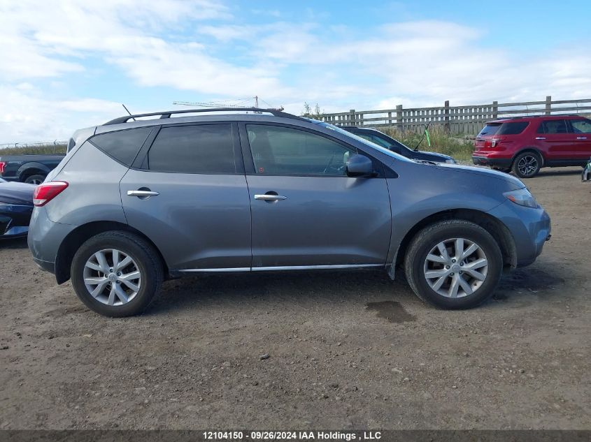 JN8AZ1MW3EW525934 2014 Nissan Murano