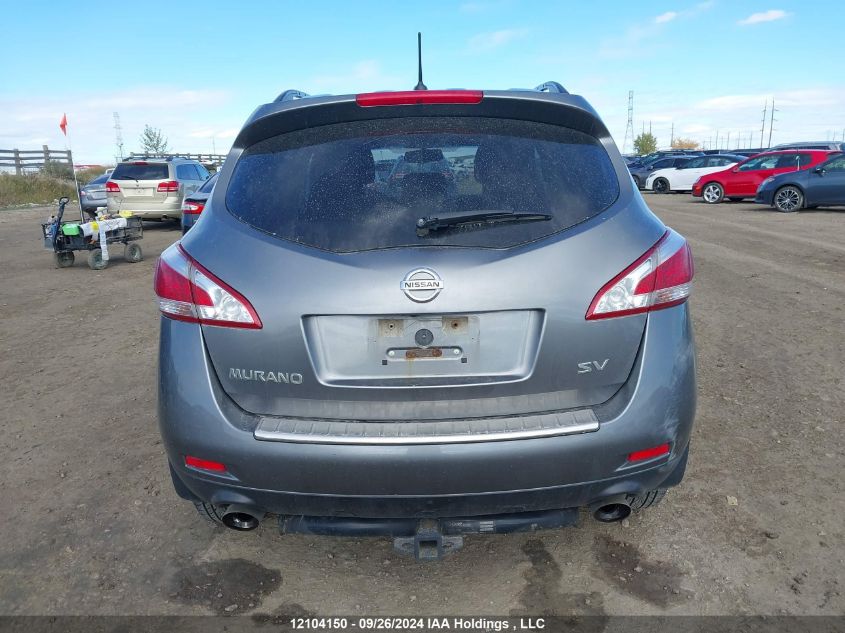 JN8AZ1MW3EW525934 2014 Nissan Murano