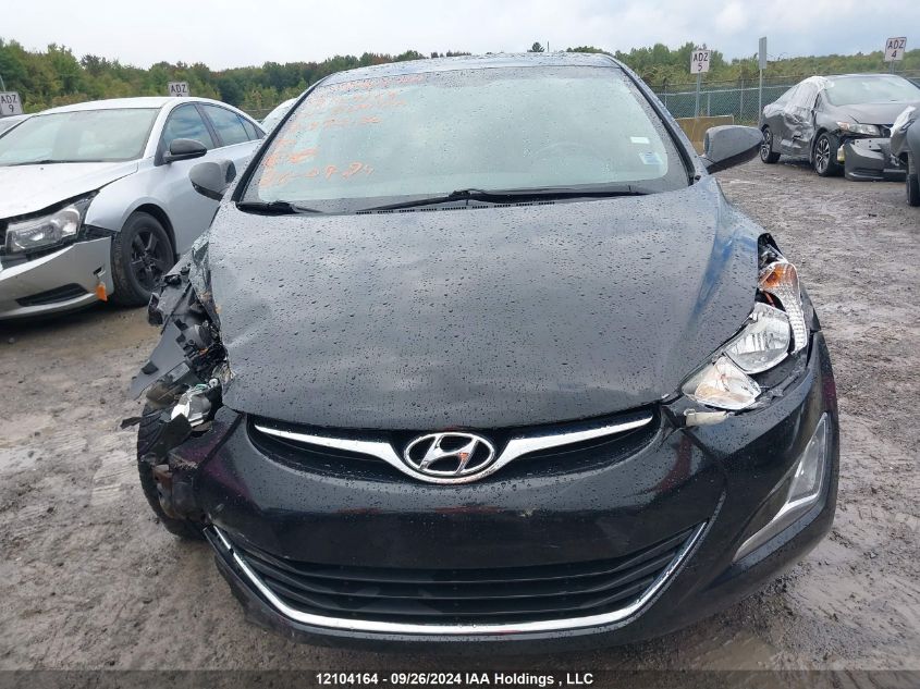 5NPDH4AE0EH473130 2014 Hyundai Elantra Gls