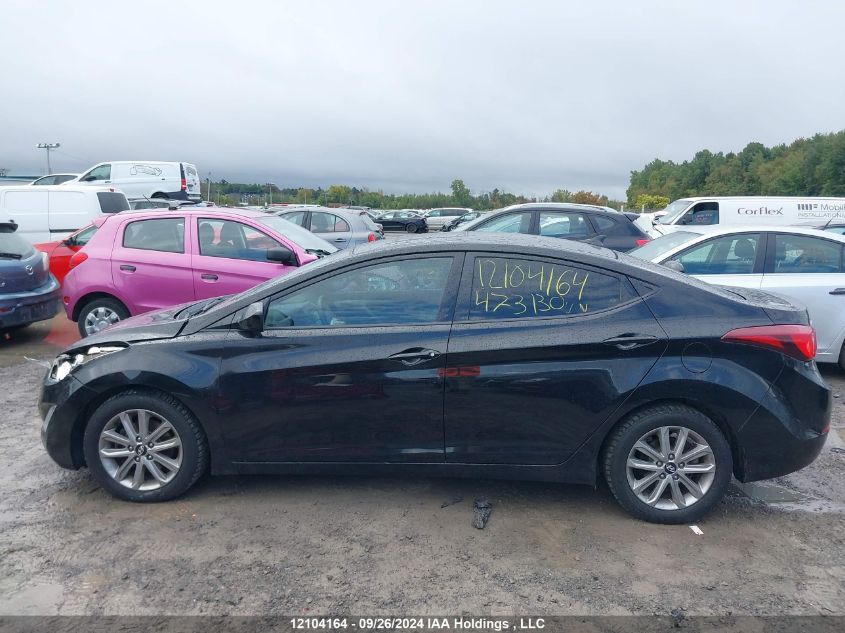 5NPDH4AE0EH473130 2014 Hyundai Elantra Gls