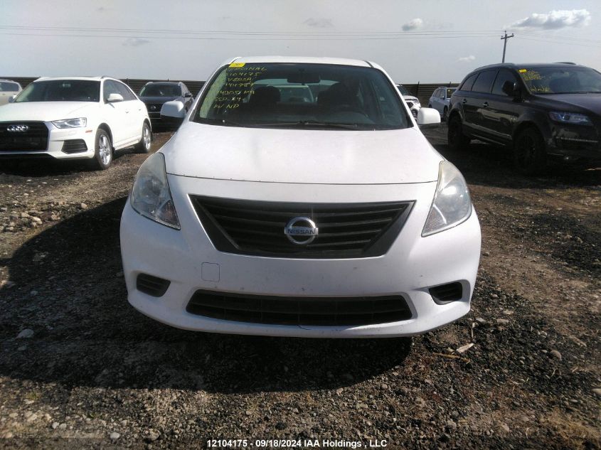 2012 Nissan Versa VIN: 3N1CN7AP3CL944789 Lot: 12104175