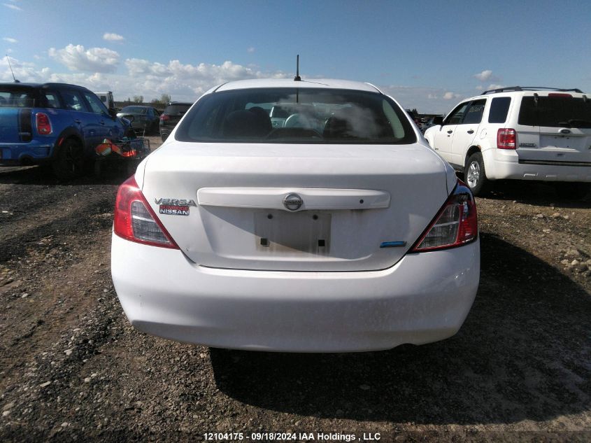 2012 Nissan Versa VIN: 3N1CN7AP3CL944789 Lot: 12104175