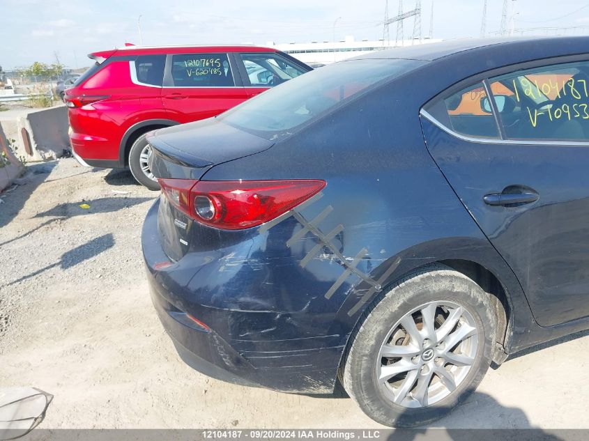 2014 Mazda Mazda3 VIN: 3MZBM1V76EM109539 Lot: 12104187