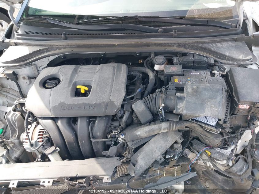 KMHD84LF1LU075932 2020 Hyundai Elantra Preferred With Sun And Safety Package Auto Ivt