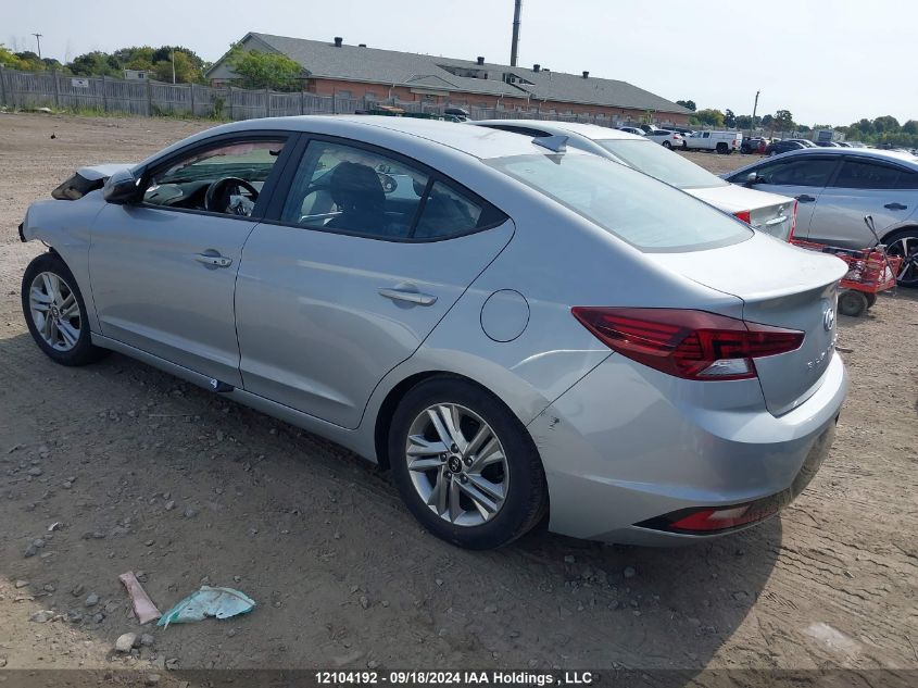 KMHD84LF1LU075932 2020 Hyundai Elantra Preferred With Sun And Safety Package Auto Ivt