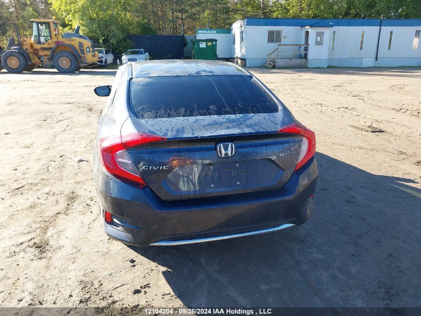 2HGFC2F75MH016053 2021 Honda Civic Ex 4Dr