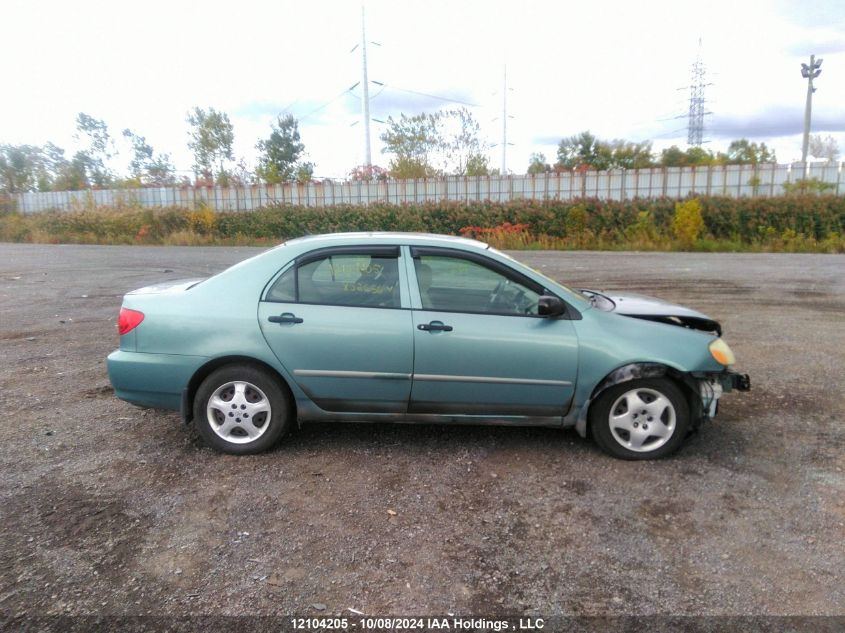 2005 Toyota Corolla Ce/Le/S VIN: 2T1BR32E55C852656 Lot: 12104205