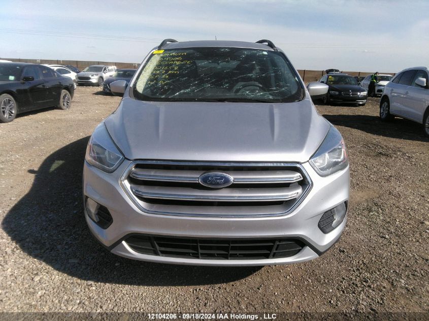 2017 Ford Escape Se VIN: 1FMCU9GD7HUD21659 Lot: 12104206